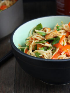 Tofu Vegetable Lo Mein Image