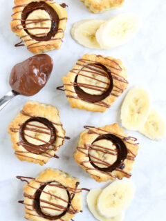 Banana Nutella Puff Pastry Cups Picture