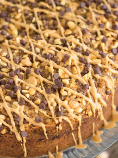 Chocolate Peanut Butter Coffee Cake Picture