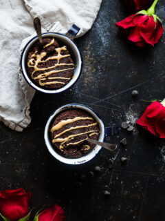 Coconut Flour Chocolate Paleo Mug Cake Pic