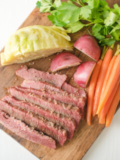 Traditional Corned Beef and Cabbage Image
