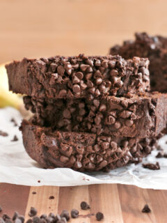 Double Chocolate Avocado Banana Bread Pic