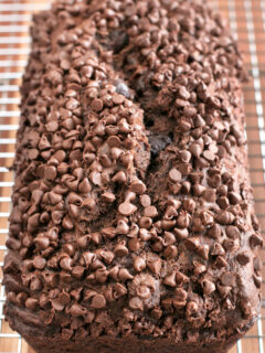Double Chocolate Avocado Banana Bread Picture
