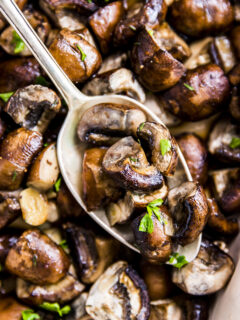 Garlic Butter Baked Mushrooms Picture
