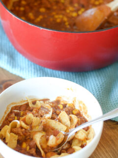 Gluten Free Turkey Chili with Corn Picture