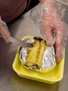 How to Bake a Potato Picture
