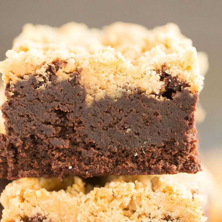 Peanut Butter Streusel Brownies Photo