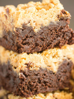 Peanut Butter Streusel Brownies Pic