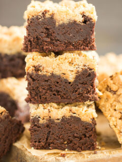 Peanut Butter Streusel Brownies Picture