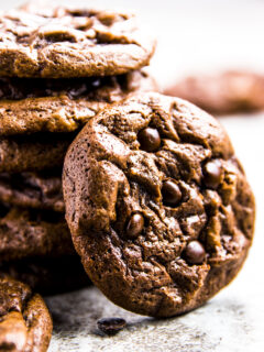 The Best Double Chocolate Cookies Image
