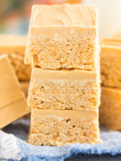 White Chocolate Peanut Butter Scotcheroos Image