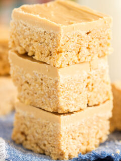 White Chocolate Peanut Butter Scotcheroos Pic