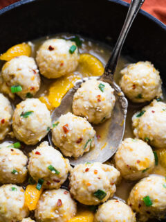 Whole30 Paleo Orange Turkey Meatballs Picture