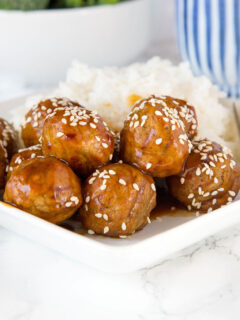 Kung Pao Chicken Meatballs Image