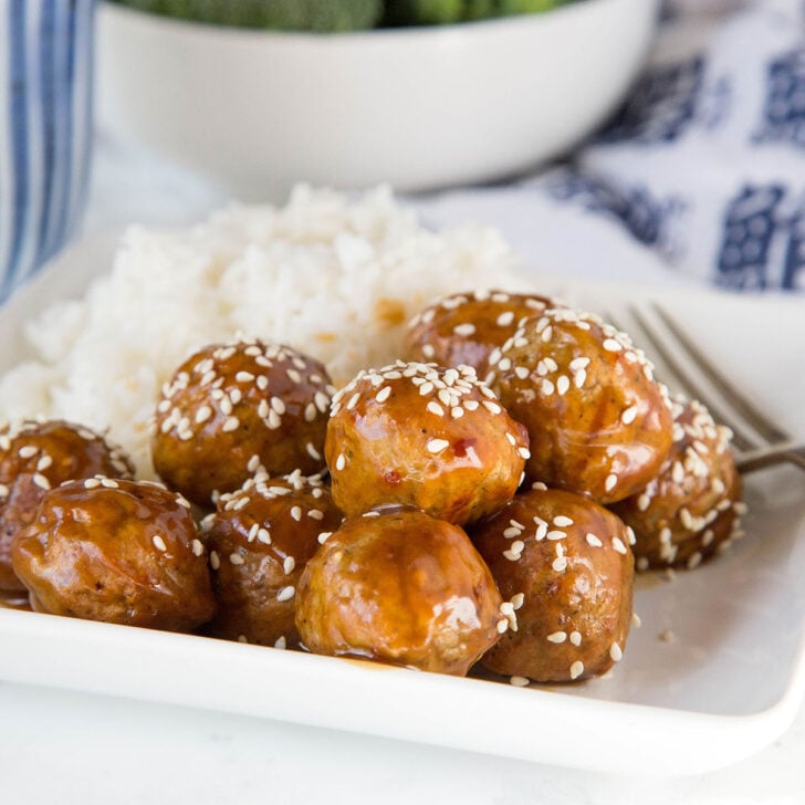 Kung Pao Chicken Meatballs Photo