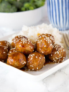 Kung Pao Chicken Meatballs Pic