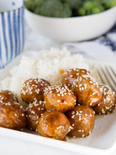 Kung Pao Chicken Meatballs Picture