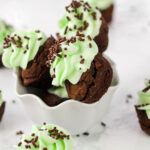 Mint Chocolate Brownie Bites Photo