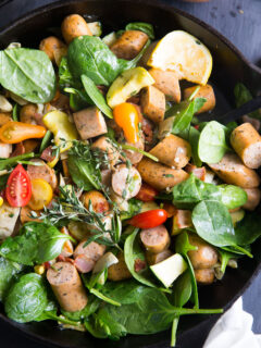 Paleo Sausage Vegetable Skillet Picture
