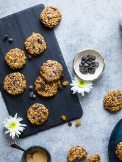 Vegan Gluten Free Oatmeal No Bake Cookies Image