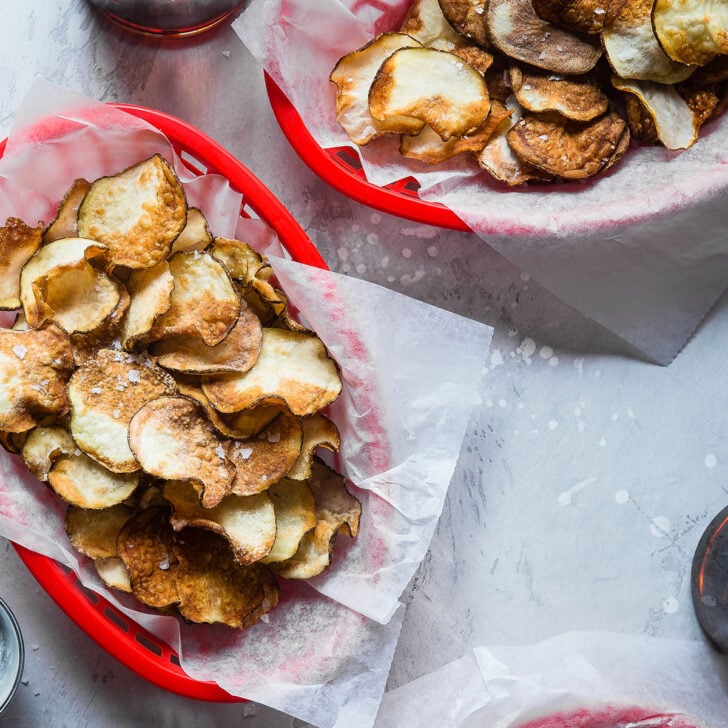 Air Fryer Potato Chips Photo