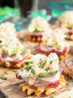Avocado Reuben Bites Image