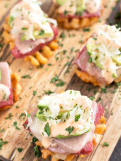 Avocado Reuben Bites Pic