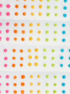 Homemade Candy Buttons Pic