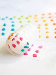 Homemade Candy Buttons Picture
