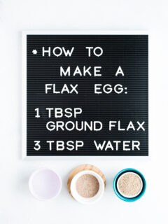 How To Make A Flax Egg Picture