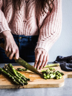 Lemon Asparagus Risotto Picture