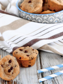 Mini Chocolate Chip Peanut Butter Cookie Cups Photo