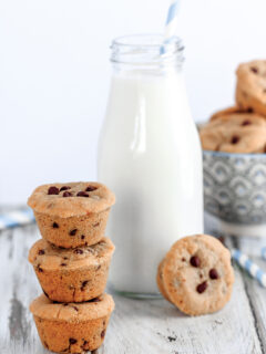 Mini Chocolate Chip Peanut Butter Cookie Cups Pic