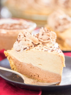 No Bake Chocolate Peanut Butter Pie Pic
