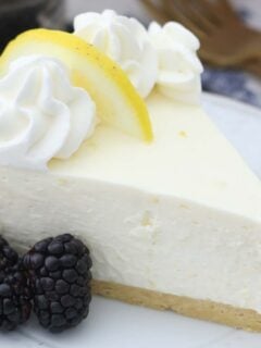 No Bake Lemon Cheesecake Photo