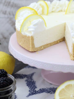 No Bake Lemon Cheesecake Pic
