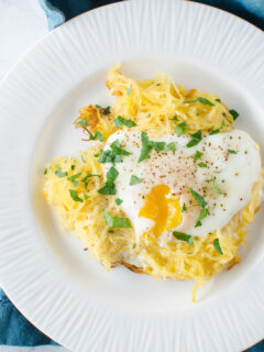 Paleo Eggs in a Basket Image