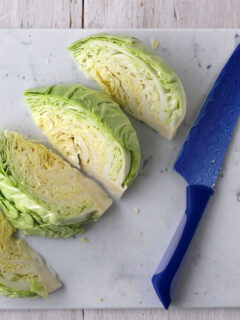 Roasted Cabbage Wedges Image