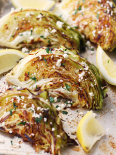 Roasted Cabbage Wedges Picture
