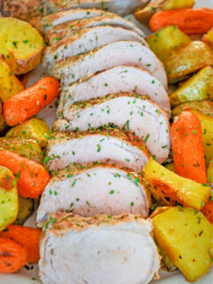 Rosemary Pork Tenderloin Sheet Pan Dinner Picture
