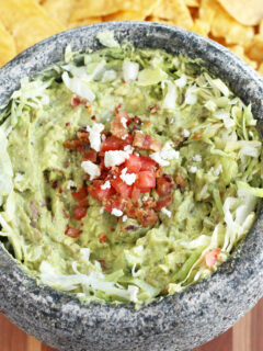 BLT Goat Cheese Guacamole Image