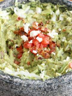 BLT Goat Cheese Guacamole Photo