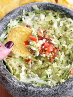 BLT Goat Cheese Guacamole Picture
