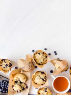 Blueberry Doughnut Muffins Image