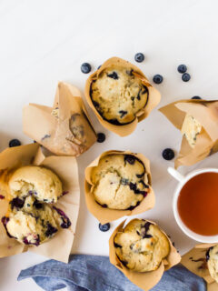 Blueberry Doughnut Muffins Photo