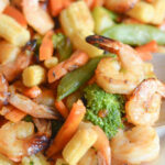 Gluten Free Air Fryer Honey Garlic Shrimp Photo