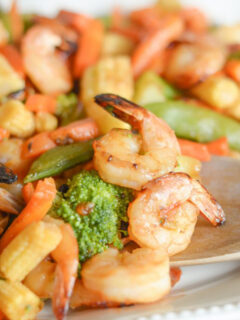 Gluten Free Air Fryer Honey Garlic Shrimp Picture