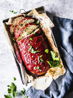 Greek Turkey Zucchini Meatloaf Picture