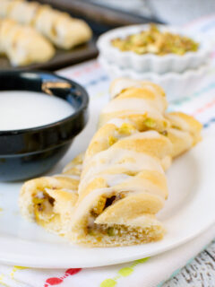 Lemon Pistachio Crescent Twists Pic