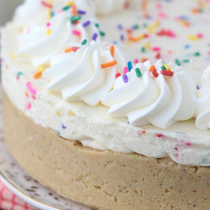 No Bake Funfetti Cheesecake Photo